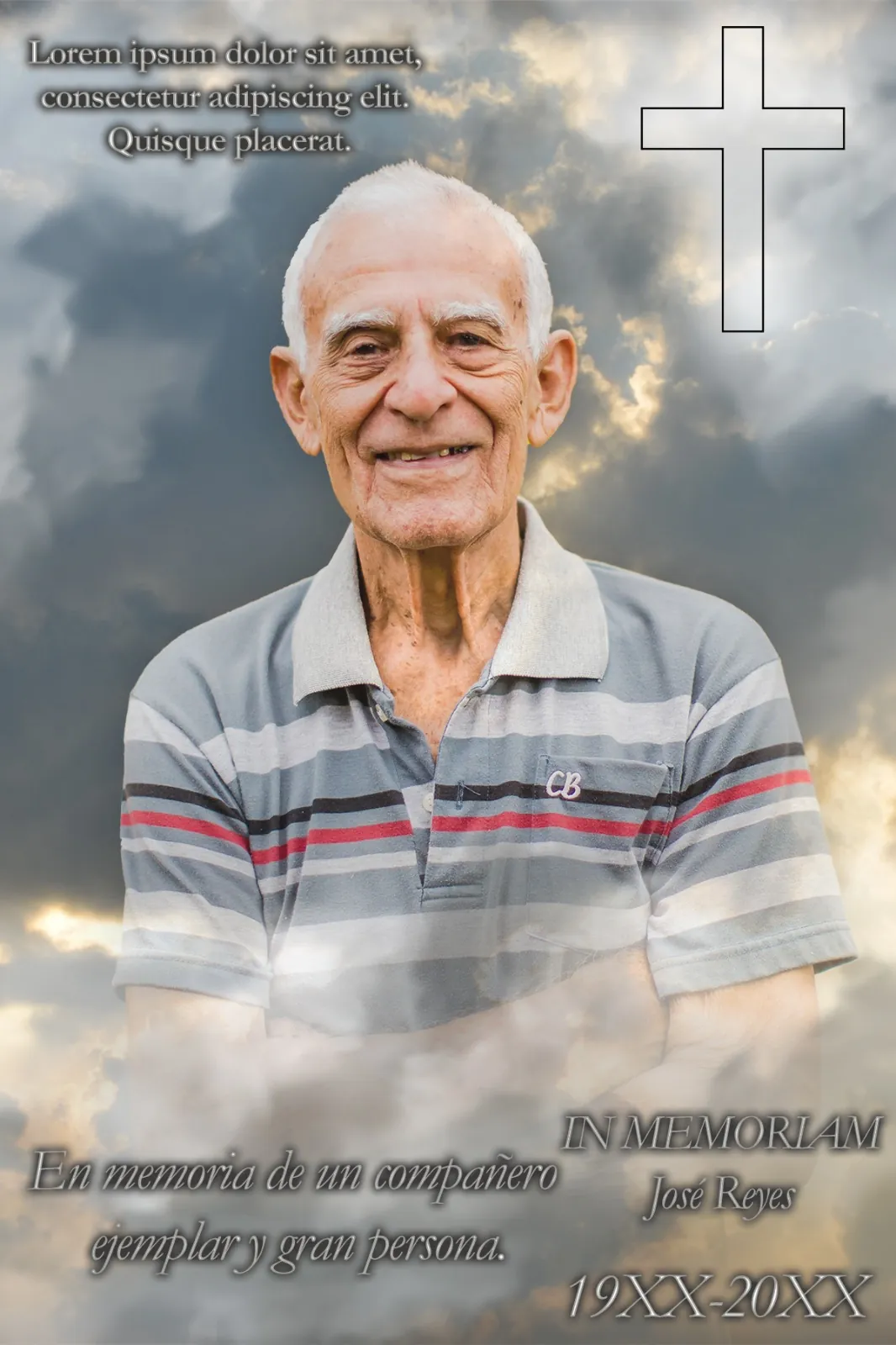 Ejemplo de homenaje póstumo